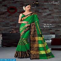 Aura nosheen Wholesale cotton Silk Sarees